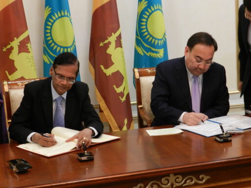 [:en]MoU signed in Kazakhstan[:ru]Министра в Казахстан[:SI]කසාක්ස්තාන් සමග ද්විපාර්ශ්වික ගිවිසුම [:]
